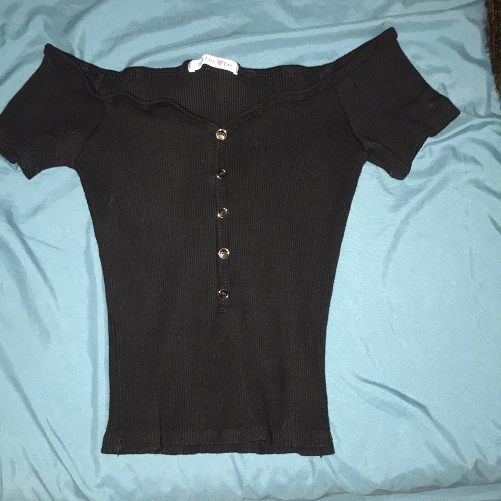 Flirty crop top